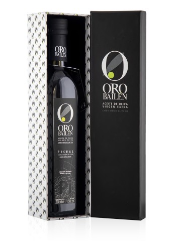 Oro Bailén Picual - Gift Box of 1 glass bottle 500 ml.
