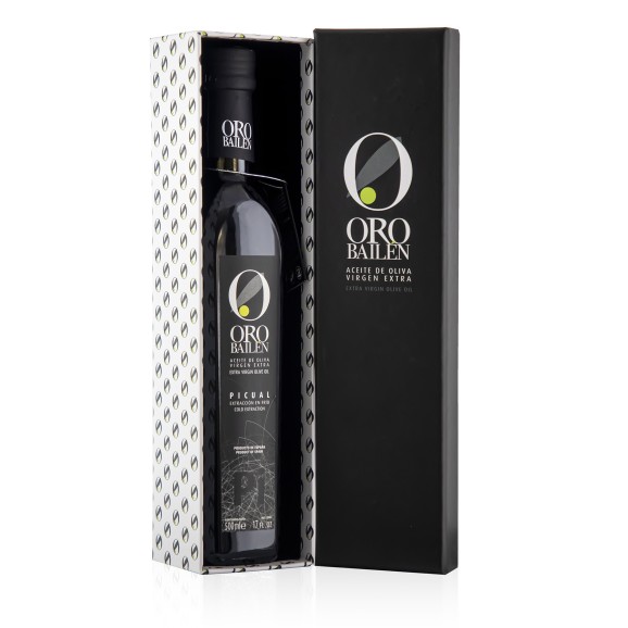 Oro Bailén Picual - Estuche 1 botella vidrio 500 ml.