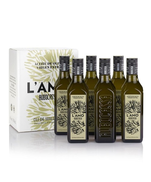 Aubocassa L'Amo Glasflasche 500 ml. - Oliva Oliva