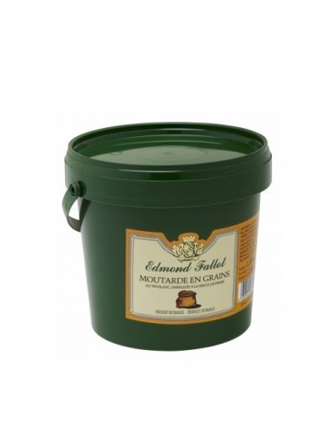 Edmond Fallot Mustard seeds Can 1100 gr. - Oliva Oliva