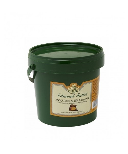 Edmond Fallot Senfkörner Kanister 1100 gr. - Oliva Oliva