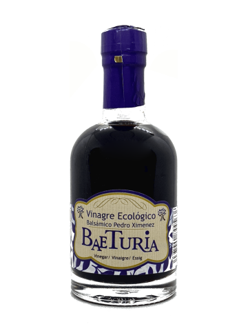 Baeturia Organic Vinegar Pedro Ximenez Balsamic - Glass bottle 250 ml