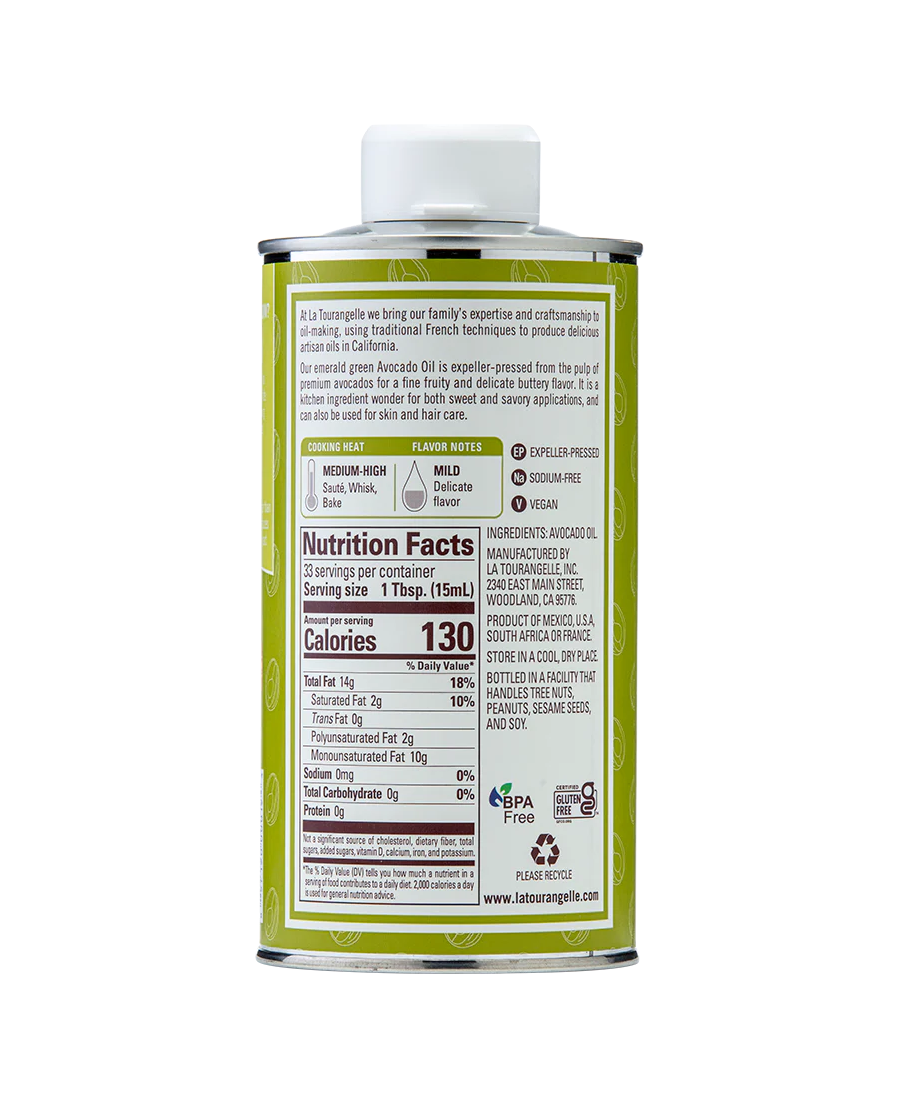 La Tourangelle Avocadoöl Metallflasche 250 ml. - Oliva Oliva