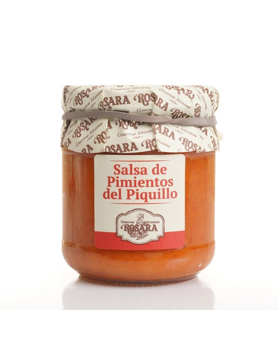 Conservas Artesanas Rosara Sauce aux poivrons piquillos 212 ml.