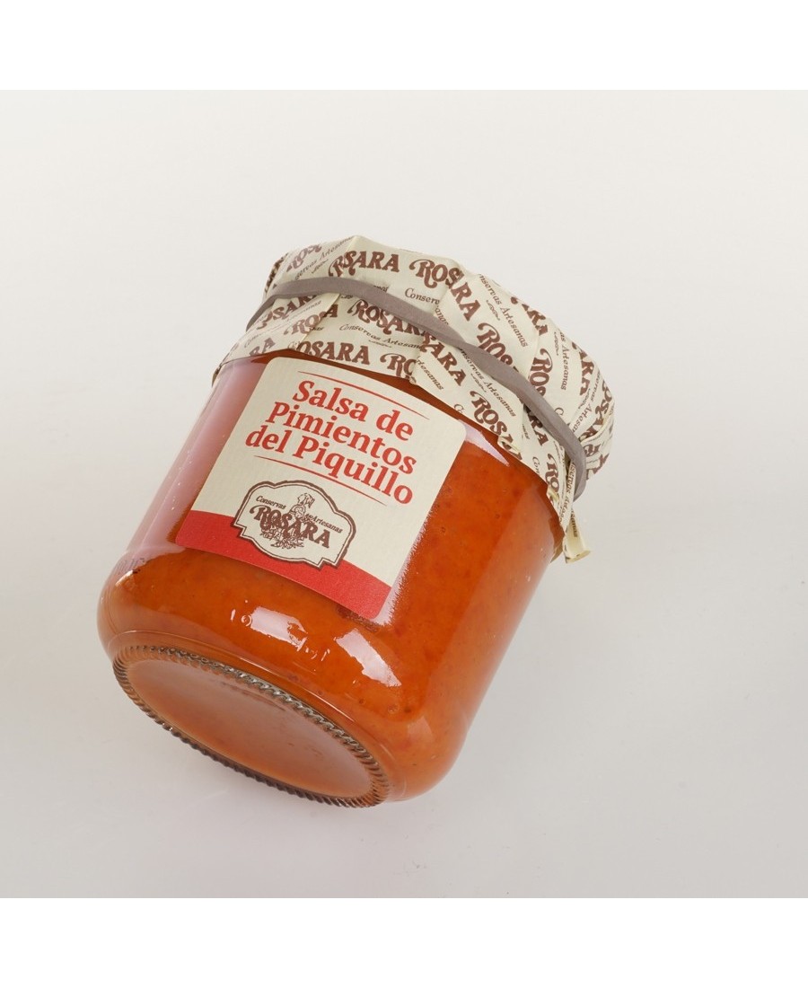 Conservas Artesanas Rosara Sauce aux poivrons piquillos 212 ml.
