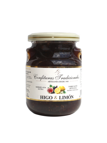 Confituras Tradicionales Mermelada de Higo y Limón - Tarro 300 gr.