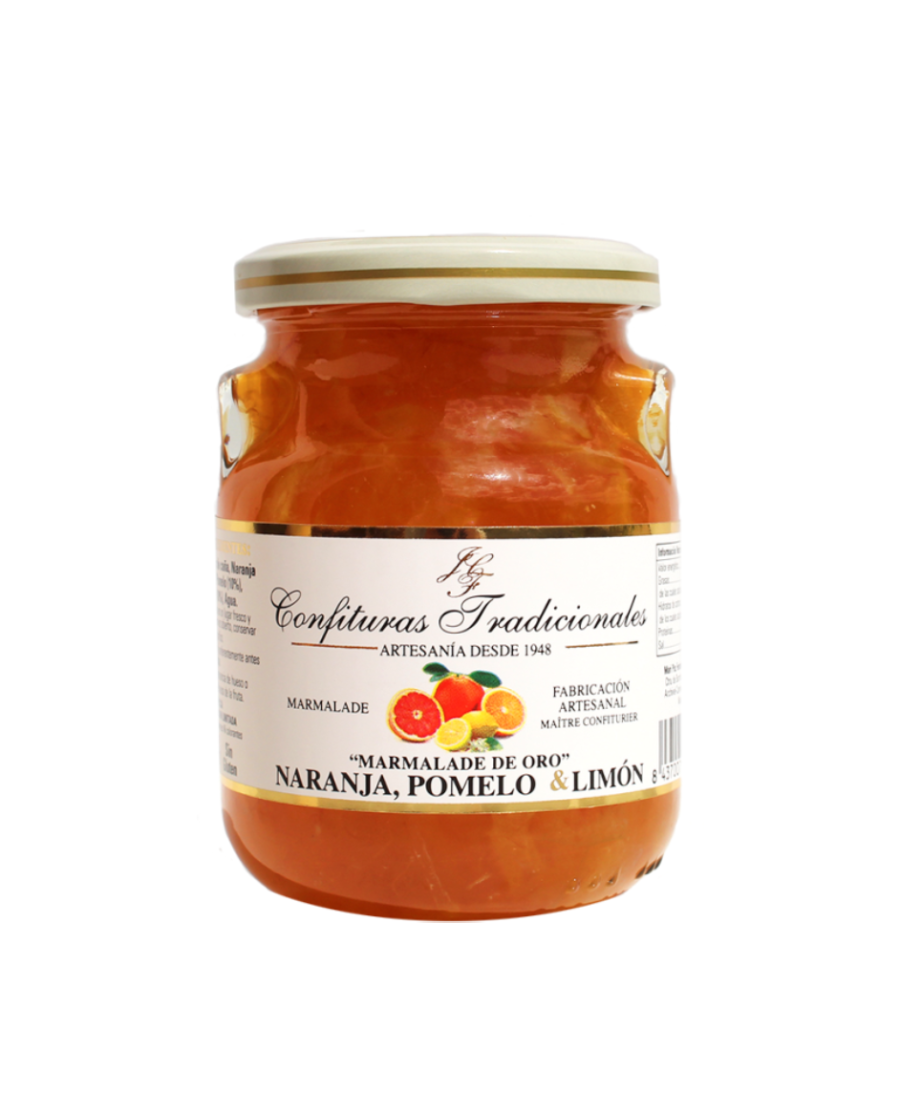 Confituras Tradicionales Orange, Grapefruit and Lemon Jam 300 gr. - Oliva Oliva