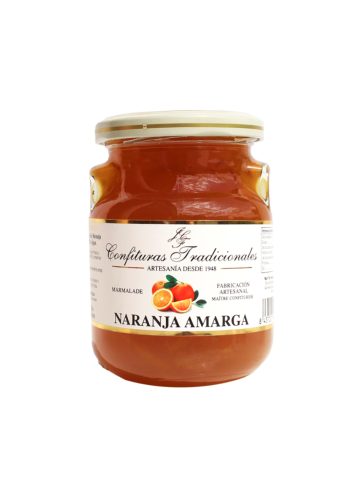 Confituras Tradicionales Mermelada de Naranja Amarga - Tarro 300 gr.