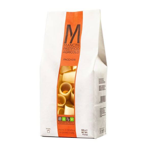 Mancini Paccheri Packet 500 gr. - Oliva Oliva
