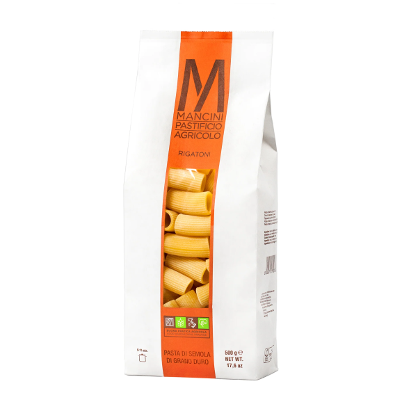 Mancini Rigatoni Packet 500 gr. - Oliva Oliva