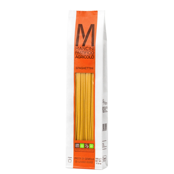 Mancini Spaghettini Paquet 500 gr. - Oliva Oliva