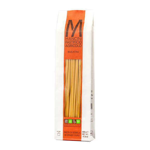 Mancini Bucatini Paquet 500 gr. - Oliva Oliva