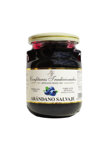 Confituras Tradicionales Wilde Blaubeer-Konfitüre 300 gr. - Oliva Oliva