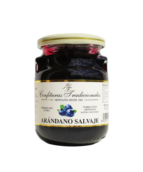 Confituras Tradicionales Mermelada Arándano Salvaje - Tarro 300 gr.
