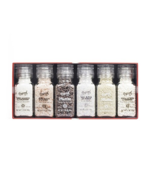 Regional Co. Estuche 6 Sales del Mundo - Oliva Oliva