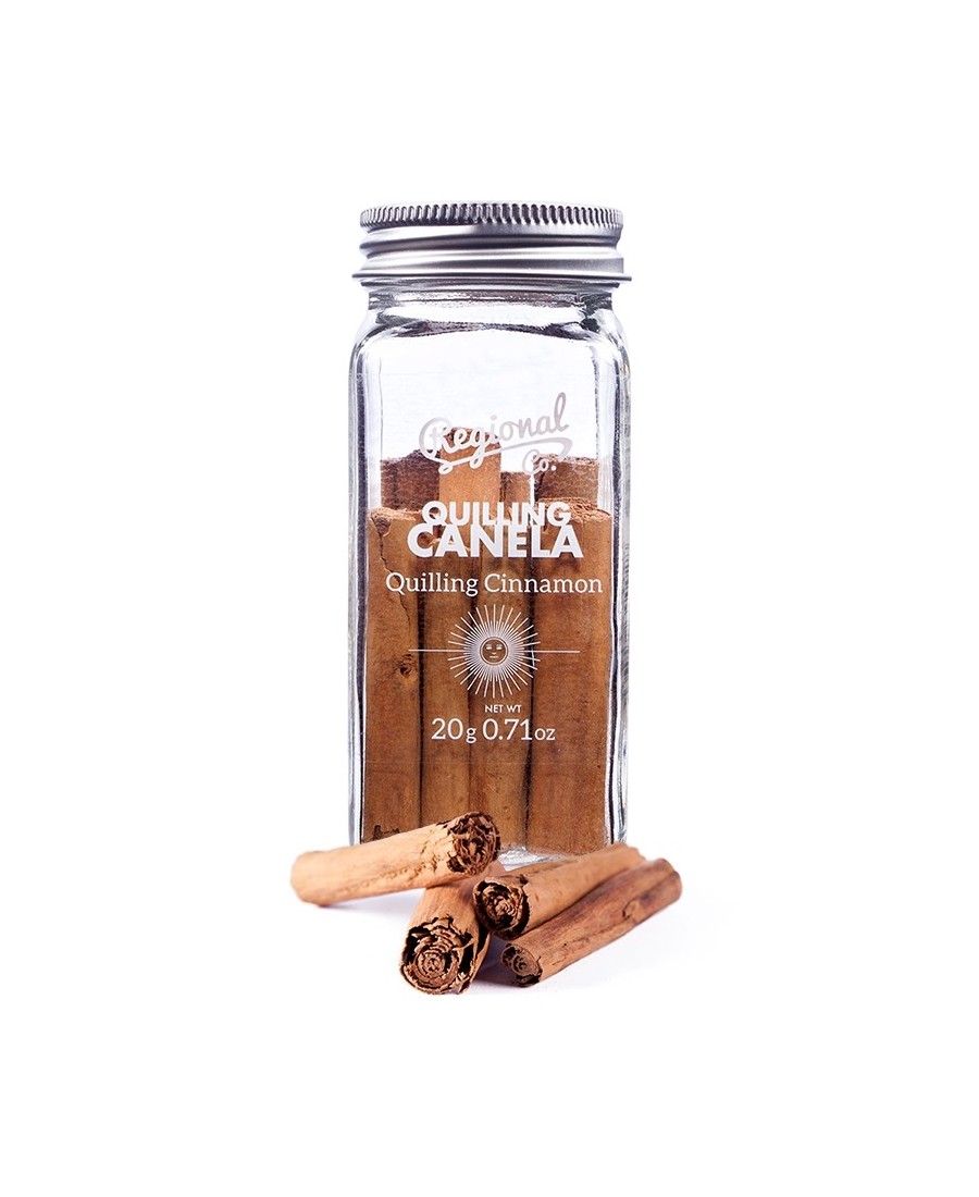 Regional Co. Ceylon Cinnamon stick Glass jar 20 gr. - Oliva Oliva