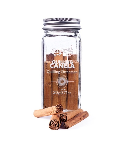Regional Co. Ceylon Cinnamon stick Glass jar 20 gr. - Oliva Oliva