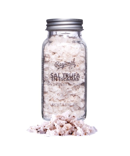 Regional Co. Sel de truffe en flocons Pot 80 gr. - Oliva Oliva