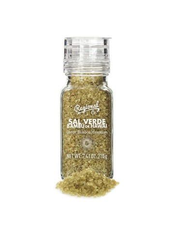 Regional Co. Bamboo Green Salt from Hawai 210 gr. - Oliva Oliva