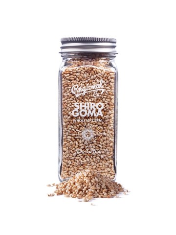 Regional Co. Shirogoma Sesam Weiß Glas 50 gr. - Oliva Oliva