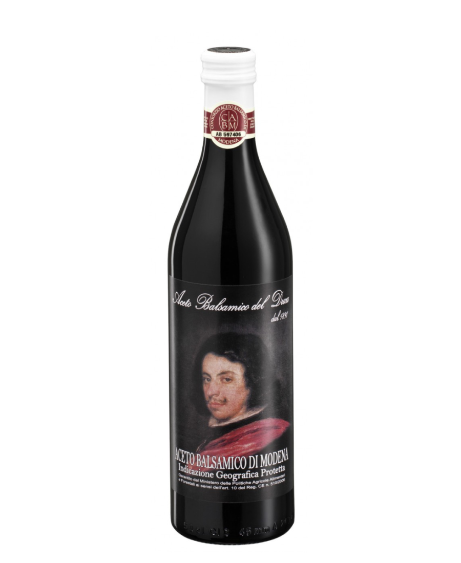 Aceto Balsámico Del Duca Cápsula Blanca - Botella vidrio 500 ml.