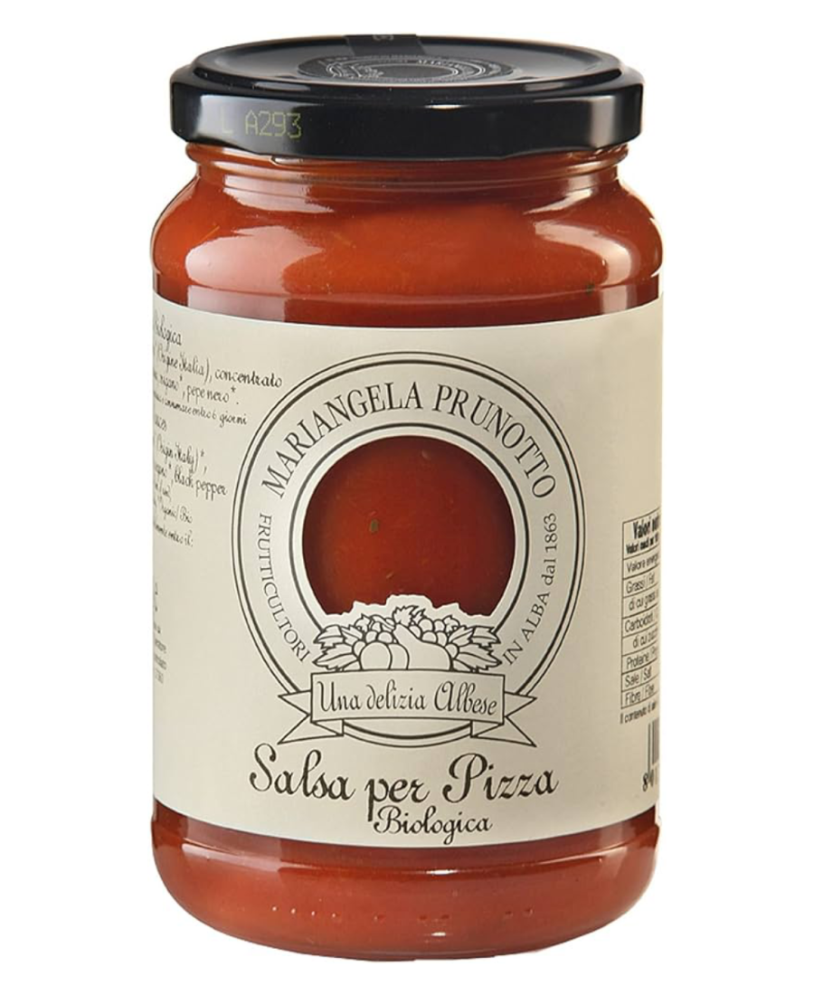 Mariangela Prunotto Salsa de Tomate BIO para Pizza - Tarro 340 gr.
