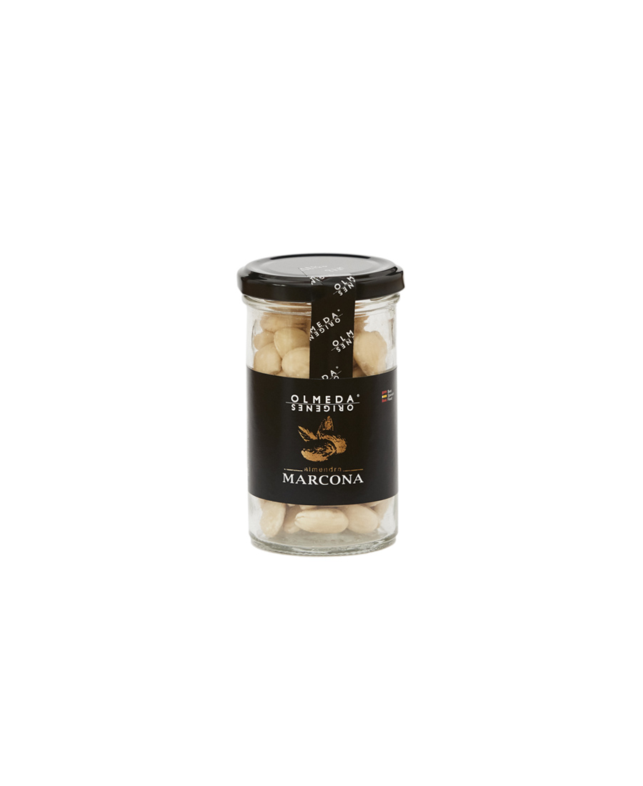 Olmeda Orígenes Raw Marcona Almond Jar 130 gr. - Oliva Oliva