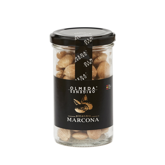 Olmeda Orígenes Geröstete Marcona-mandeln mit Salz 130 gr. - Oliva Oliva