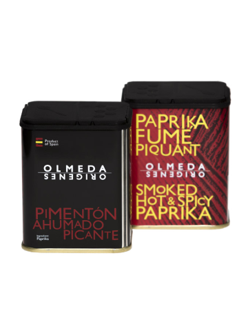 Olmeda Orígenes Paprika fumé épicé de La Vera 75 gr. - Oliva Oliva