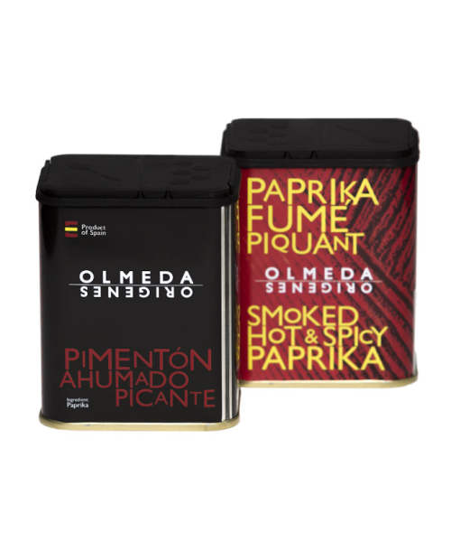Olmeda Orígenes Pimentón Ahumado de La Vera Picante - Lata 75 gr.