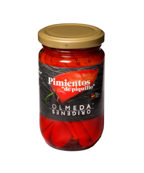 Olmeda Orígenes Poivrons Piquillo Pot en verre 290 gr. - Oliva Oliva