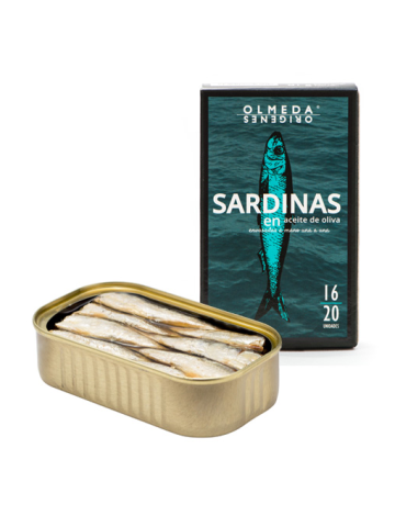 Olmeda Orígenes Little Sardines in Olive Oil Tin 115 gr. - Oliva Oliva