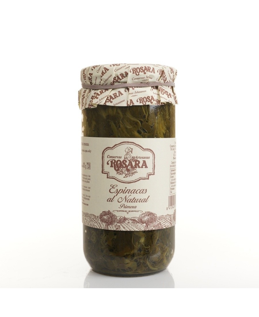 Rosara Natürlicher Spinat Glas 720 ml. - Oliva Oliva