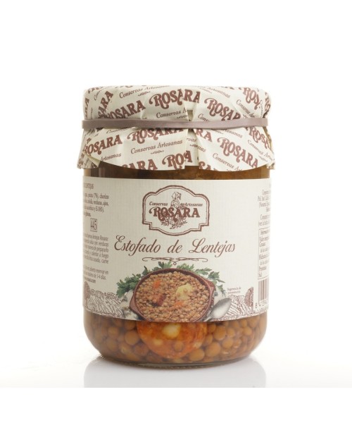 Rosara Lentil Stew Glass jar 445 ml. - Oliva Oliva
