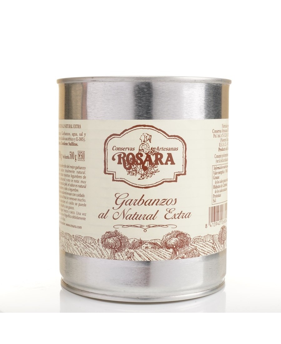 Rosara Natürliche Kichererbse Dose 850 ml. - Oliva Oliva