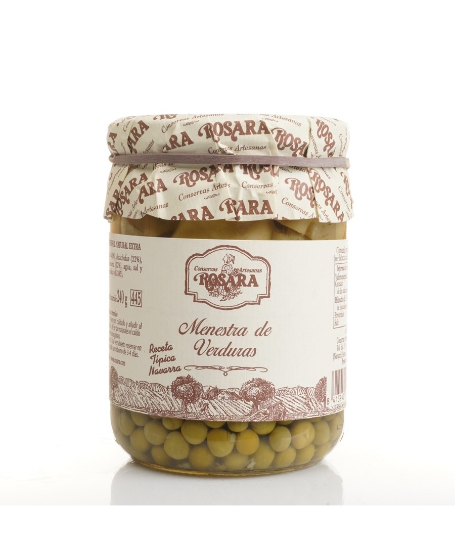 Rosara Menestra de Navarra Tarro 445 ml. - Oliva Oliva