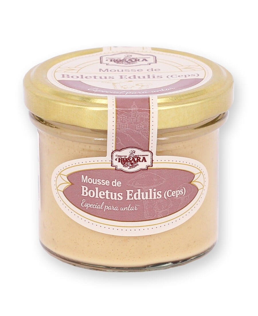 Rosara Mousse de Boletus Edulis Pot en verre 125 ml. - Oliva Oliva