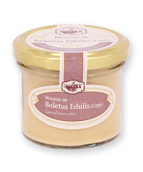 Rosara Mousse de Boletus Edulis Pot en verre 125 ml. - Oliva Oliva