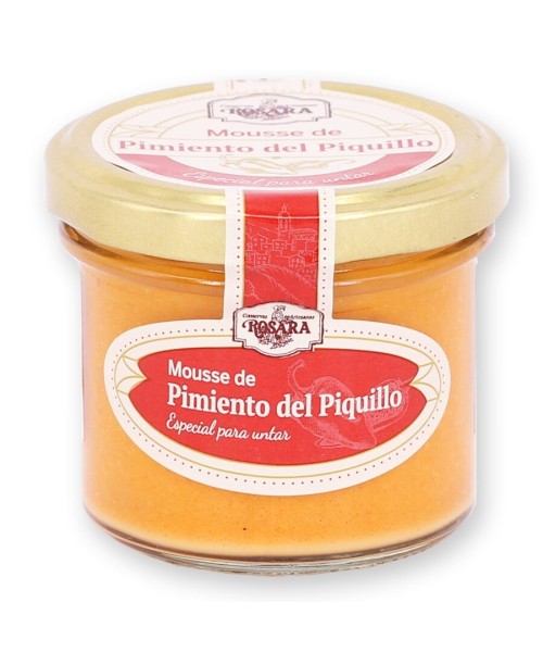 Rosara Mousse de Pimiento del Piquillo Tarro 125 ml. - Oliva Oliva