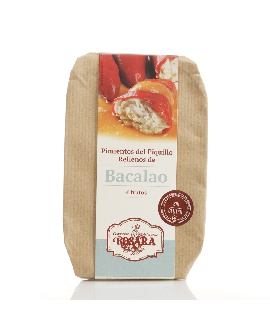 Rosara Poivrons farcis au cabillaud Boîte 270 ml. - Oliva Oliva