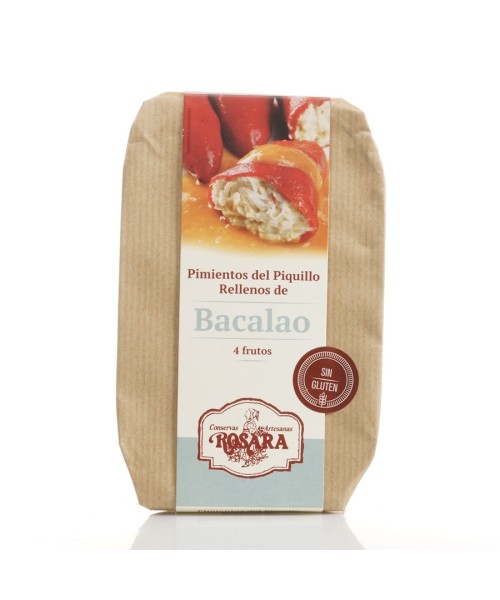 Rosara Poivrons farcis au cabillaud Boîte 270 ml. - Oliva Oliva