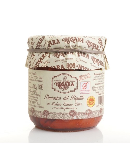 Rosara Piquillo-Paprika 13/18 Stück Glas 370 ml. - Oliva Oliva