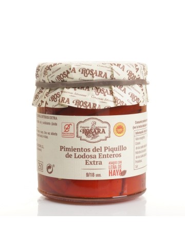 Rosara Piquillo-Paprika 9/18 Stück Glas 250 ml. - Oliva Oliva