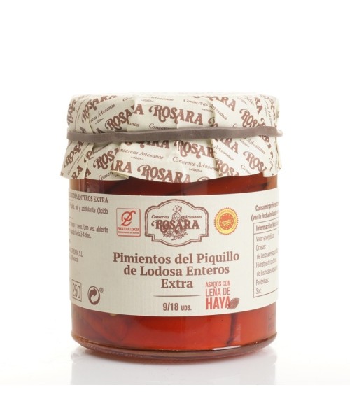 Rosara Poivrons piquillos 9/18 Unités Pot 250 ml. - Oliva Oliva