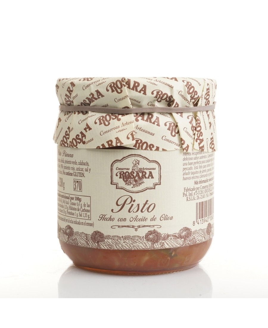 Rosara Ratatouille Glass jar 370 ml. - Oliva Oliva