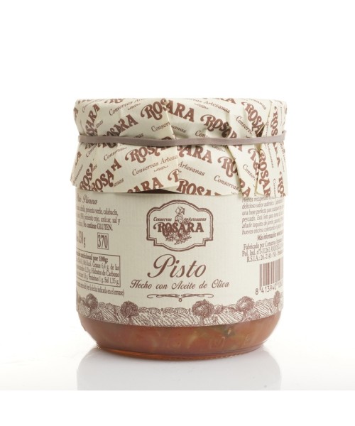 Rosara Ratatouille Glass jar 370 ml. - Oliva Oliva