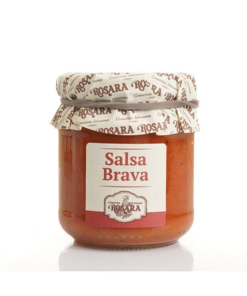 Rosara „Brava“-Soße Glas 212 ml. - Oliva Oliva
