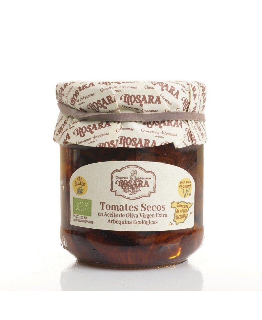 Rosara Tomates séchées dans l'huile d'olive BIO 212 ml. - Oliva Oliva