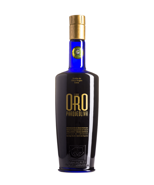 Parqueoliva Serie Oro Botella de vidrio 500 ml. - Oliva Oliva