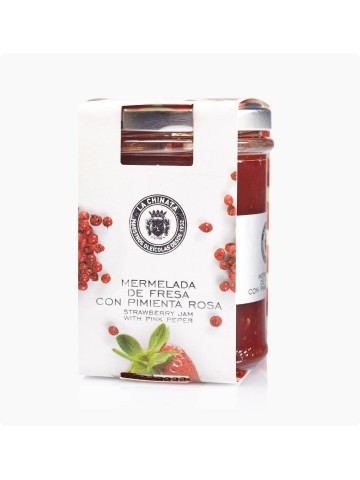 La Chinata Strawberry and Pink Pepper Jam Jar 210 gr. - Oliva Oliva